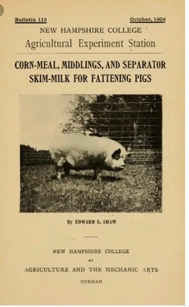 Will Fat-free Milk Fatten Humans like it Fattens Pigs?