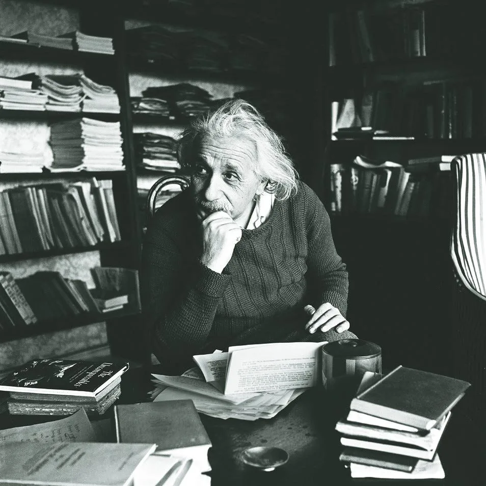 Why Did Einstein Remove his Hat in Rainy Weather?